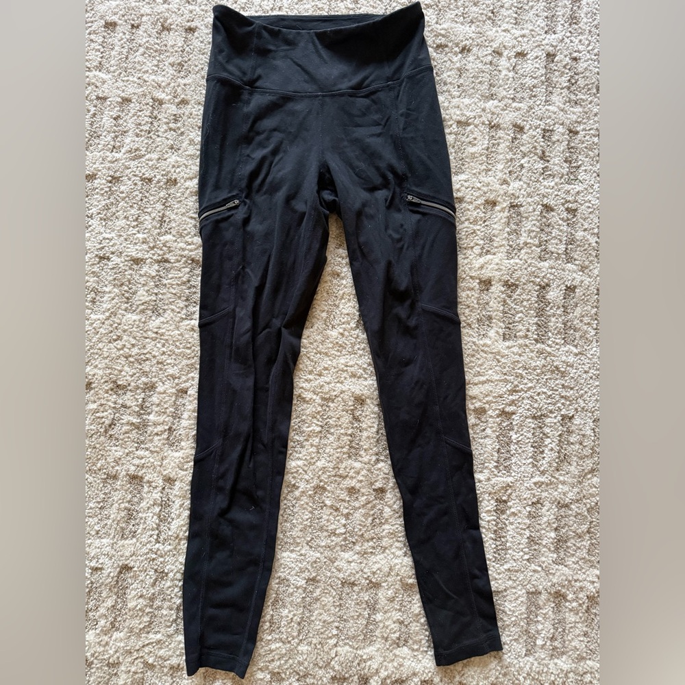 Athleta Black High-Waist Leggings